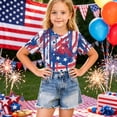 thumbnail image 6 of CCRFTGI Usa Flag Shirts for Child Boys Girls Size 10-12 Patriotic Cute Tops 4th Of July American Flag Stars Striped Outfits Red White and Blue Summer Shirts 1776 T-Shirts Royal Blue 3-4 Years, 6 of 6