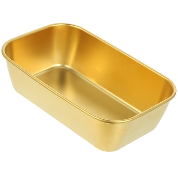 Cesta cuadrada, cuenco de Metal, cuenco multiusos para postre, aperitivos, cuenco para servir