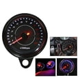 thumbnail image 2 of Electronic Tachometer, Dc 12v Universal Motorcycle Led Backlight Tachometer Electronic Tach Meter Gaugeblack1pcs), 2 of 5