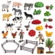 thumbnail image 1 of 36 juguetes de animales de granja para niños, juego educativo de simulación de granja, figuras de animales, adornos, 1 of 14