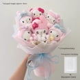 thumbnail image 3 of Nuevo ramo de muñecas de anime Kuromi de Sanrio, paquete de regalo de My Melody Kawaii Melody Kuromi, lindo dibujo animado, regalo de San Valentín, regalo de cumpleaños, 3 of 5