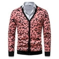 thumbnail image 1 of Qertyioot Tops for Men Fall Winter Casual Long Sleeve Button Fashion Jacket, 1 of 7