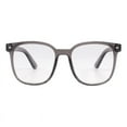 thumbnail image 3 of Photochromic Lens Sunglasses Classic Square Horn Rim Unisex UV400 Gray, 3 of 5