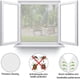 thumbnail image 3 of Mosquito Net for Windows,3Pcs Universal Self-Adhesive Window Screen Mesh (1.3 * 1.5 m) with 3 Rolls Tapes, 3 of 4