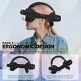 thumbnail image 6 of RGB Comfort Battery Head Strap 8000mAh Compatible with Meta Quest 3/Quest 3S Accessories, Battery Pack Elite Strap Replacement for Enhanced Support and Extend Playtime in VR Black, 6 of 8