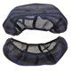 thumbnail image 5 of 2 fundas de cojín para asiento de motocicleta, de malla 3D, transpirables, con diseño de panal, impermeables y antideslizantes, para motos de cross y scooters, color negro, 5 of 7