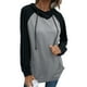 thumbnail image 3 of Sudadera De Mujer Otoño Invierno Jersey Manga Larga Cómodo Transpirable Simple Casual Sudadera Con Capucha Gris S, 3 of 6