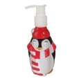 thumbnail image 4 of Dispensador de jabón navideño, bomba de jabón para platos, botella vacía, contenedor de loción para Pingüino, 4 of 9
