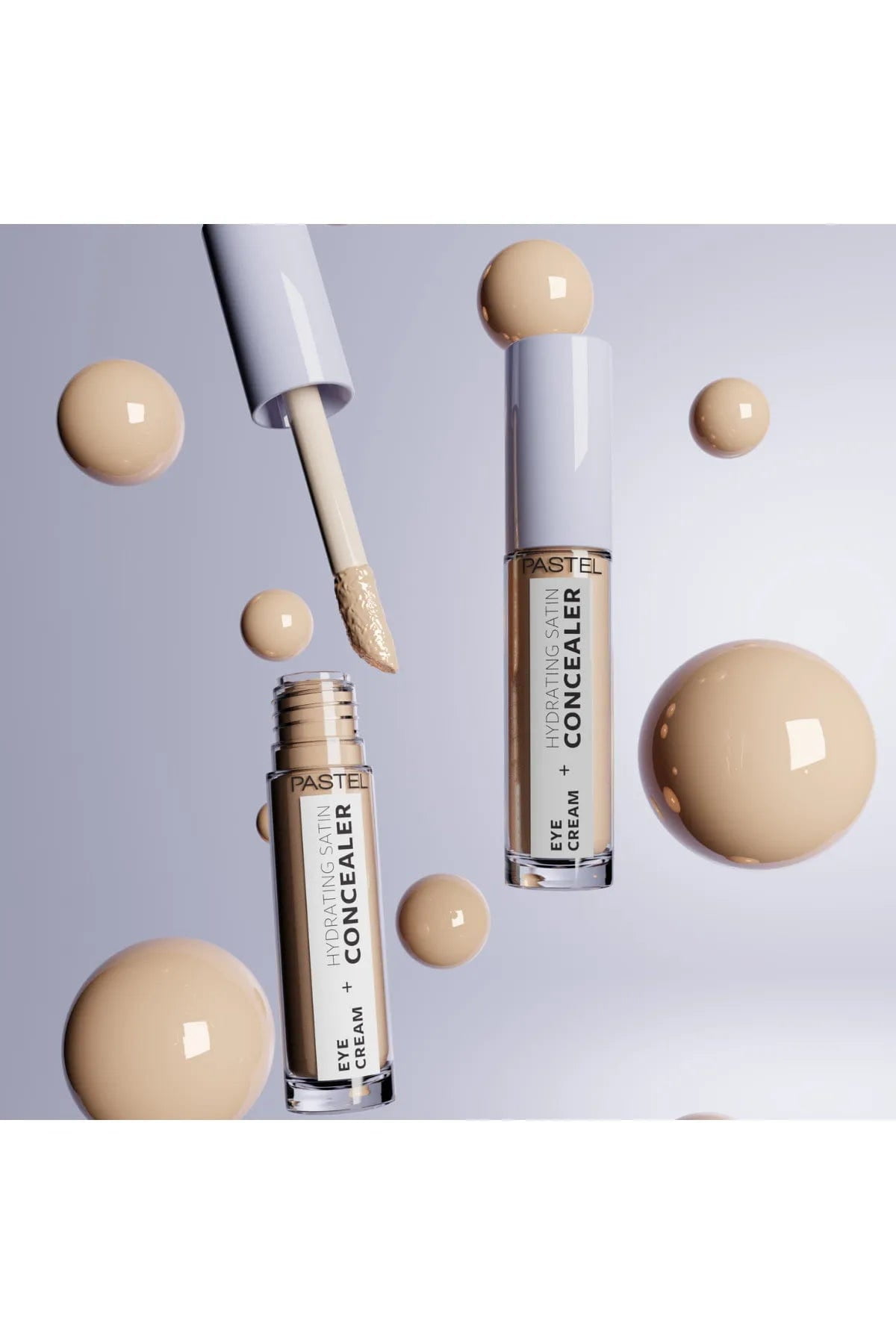 Pastel Eye Cream Hydrating Satin Concealer - Eye Cream Under Eye Concealer - 61 Vanilla