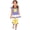 Yellow, variant on Sexy V-neck Lingerie Night Dress Sleeveless Ladies Satin Nightgown Plus Size See Through Lace Sleepwe