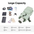 thumbnail image 5 of Water Bottle Bag Crossbody，Insulated Water Bottle Purse Crossbody Water Bottle Holder,Water Bottle Holder Carrier with Strap for 30/40oz Tumbler, 5 of 5