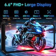 OUKITEL WP55 Rugged Smartphone 36GB(12+24)RAM 256 ROM, 11000mAh Rugged Phones,Black