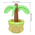 thumbnail image 3 of LEEYNEER Inflatable Palm Tree Cooler Ice Bucket Hawaiian Party Summer Pool Party Decor, 3 of 5
