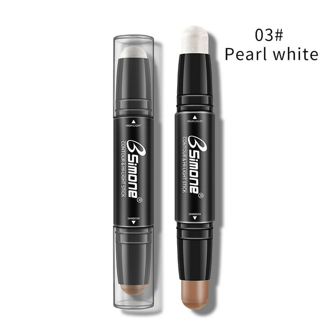 EARKITY Cream Bronzer Highlighter Stick, Face Shaping Contouring Sticks, Cheek Contour Palette Kit for Beginners, Bronzing Concealer Stick, Brightens & Shades Makeup