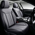 thumbnail image 3 of ITEYAO Car Seat Covers，Front and Rear, Fits Toyota Corolla cross 2026, Gray Car Seat Covers, Only L, LE, XLE, 3 of 6