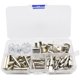 thumbnail image 1 of 80pcs Shelf Pins Kit Shelf Support Pegs Stainless Steel Bookshelf Pegs Shelves Pegs, 1 of 5