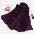 thumbnail image 2 of MSJUHEG Scarf Shawls And Wraps Women Fashion Chiffon Long Scarf Muslim Hijab Arab Wrap Shawl Headwear Silk Scarf Dark Purple One Size, 2 of 3