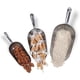 thumbnail image 4 of Zhuge Juego de 3 palas para cubitos de hielo, palas de aluminio fundido, juego de palas para uso en la cocina, pala para hielo de barra para máquina de hielo, granos de café y palomitas de maíz, 4 of 5