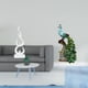 thumbnail image 2 of Figura De Resina De Llama Abstracta, Escultura De Fuego Moderna, Artesanía Y Elegante Colección De Estatuas De Animales De Pavo Real Para Oficina, Dormitorio, Sala De Estar, Estantería,, 2 of 8