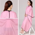 thumbnail image 4 of MasteelfCA Cape de Coiffure Exquise Cape de Coupe de Cheveux Pratique Cape de Coupe de Cheveux Cape de Coupe de Cheveux Robe pour Hommes Femmes (Rose), 4 of 8