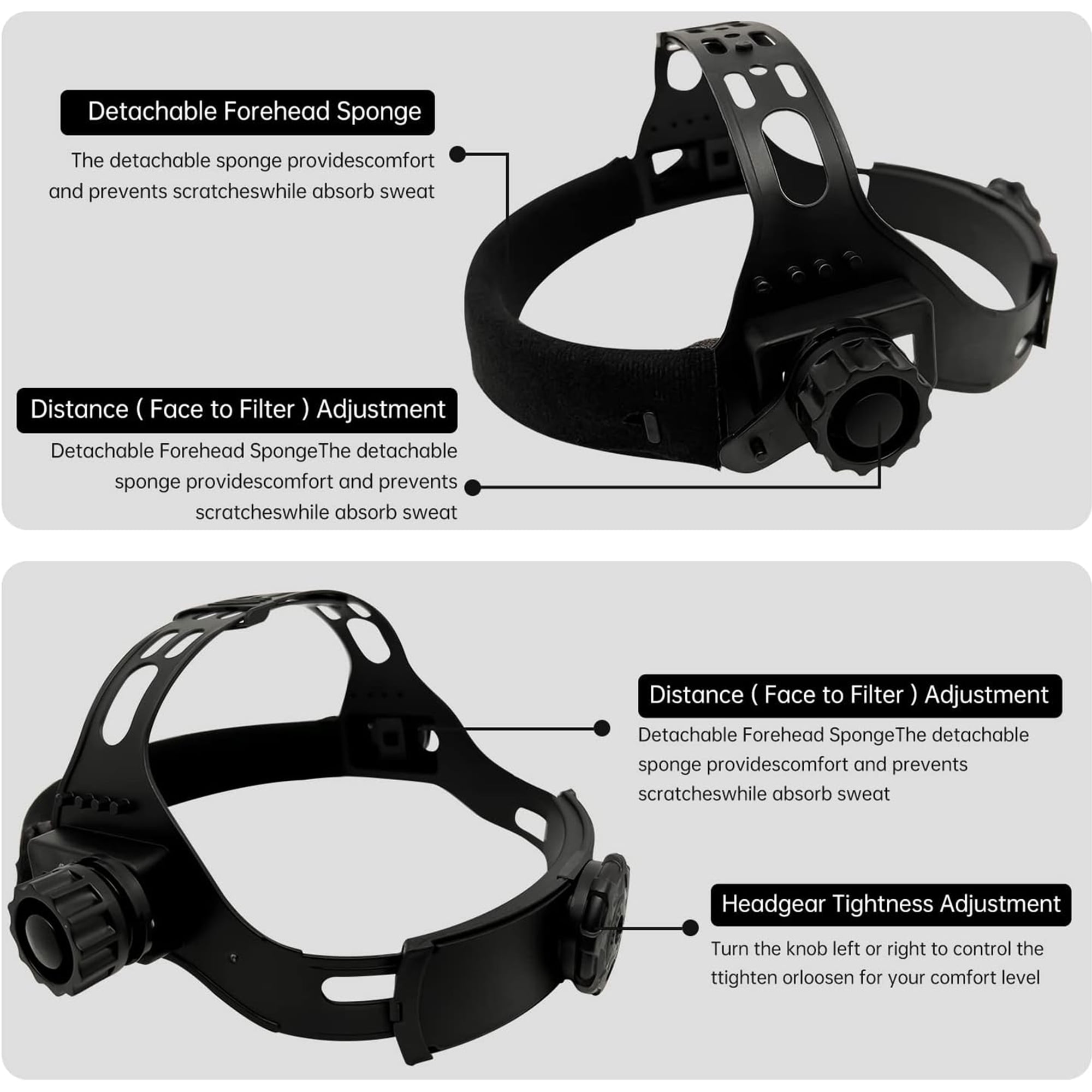 Welding Helmet, True Color Solar Power Auto Darkening Welding Helmet Welder Hood with Adjustable Shade Range for Mig Tig Arc Sensor Welder Mask