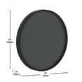 thumbnail image 4 of Flash Furniture Canterbury Wall Mounted Magnetic Chalkboard Black 18" (HGWACHKCIR18BLK), 4 of 9