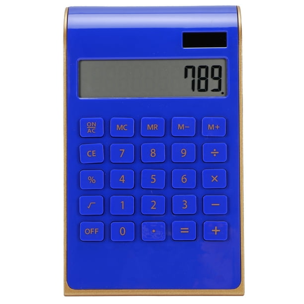 Calculadora de oficina, Calculadora portátil de 10 dígitos Calculadoras de escritorio Calculadora portátil confiable y duradera Jadeshay A