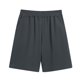 thumbnail image 3 of Camisas Casuales de Manga Corta de los Hombres Cuello Redondo Y Pantalones Cortos, Color Sólido de la Playa de Dos Piezas para las Vacaciones Y Diario, 3 of 4