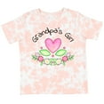 thumbnail image 3 of Inktastic Grandpa's Girl Heart Flowers Girls Toddler T-Shirt, 3 of 5