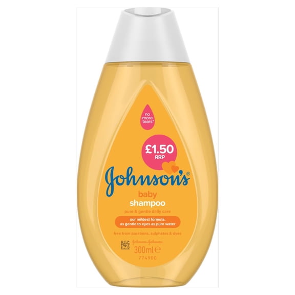 JOHNSON'S Baby Shampoo 300ml  (pack of 6)