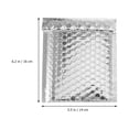 thumbnail image 3 of MIANGASTORE 100 Pcs Silver Mailers Padded Envelopes Self Seal Mailing Shipping, 3 of 5