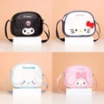 thumbnail image 2 of Bolsa de mensajero Kawaii Sanrio Kuromi My Melody girl, de gran capacidad bolso de hombro, bolso de almacenamiento para teléfono móvil para niña, estilo de moda, 2 of 3