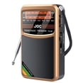 thumbnail image 1 of Radio Portátil Mini FM AM SW Banda Completa La Mejor Recepción para Personas Mayores (Gold TG66), 1 of 3