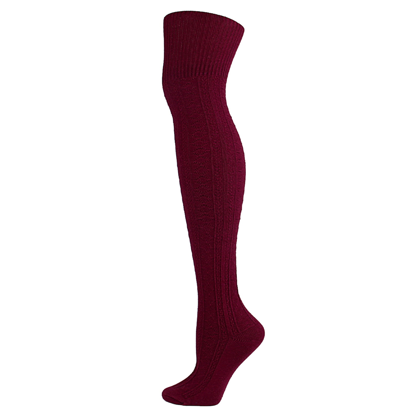 Utoimkio Crew Socks for Women Clearance Adult Women Knitting Solid ...