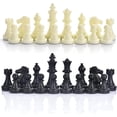 thumbnail image 6 of Magnetic Plastic Chess Pieces Set With Storage Bag - Small 1.96” King, 6 of 10