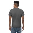 thumbnail image 4 of CROWN DOUBLE RED Men's classic tee (Dark Heather, L), 4 of 6