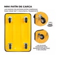 thumbnail image 3 of Carrito Plegable De Carga Plataforma Diablito Patín De Acero amarillo, 3 of 5