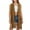 Coffee, variant on Womens Fringe Vest 70s Hippie Sleeveless Western Suede Tassel Leather Outerwear Button down Sweaters with Pockets Woman Long Cardigan Sweater Alloying Knitted Cardigan Sweater Leopard Print