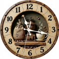 thumbnail image 2 of Reloj De Pared Redondo De Madera, Silencioso, Sin Tictac, Funciona Con Pilas, Fácil De Leer, Ideal Para La Decoración Del Hogar En Sala De Estar, Cocina O Dormitorio. 20 Cm. Cq2115a 20CM Cq2115a, 2 of 9