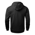 thumbnail image 4 of Hoodies for Men Quarter Zip Up Hoodie Heavyweight Loose Fit Pullover Hooded Sweatshirt for Men with Pocket, 4 of 5