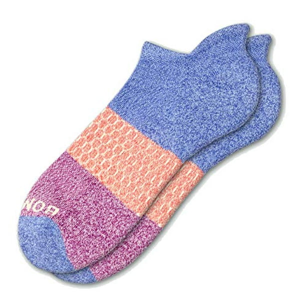 Bombas Women's Grippers Ankle Socks, (Purple  