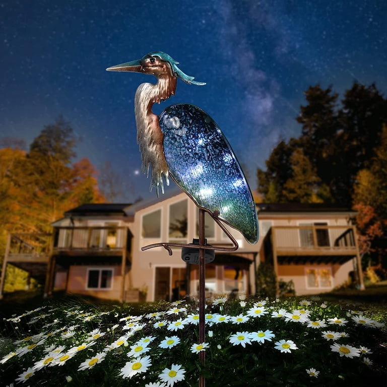 Garden Figurine Lights Solar Garden Stake Lights - Tree House Design ...