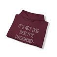 thumbnail image 4 of Dachshund Hoodie, Gifts, Hooded Sweatshirt, 4 of 4