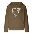 thumbnail image 4 of DPTALR Women Print Round-Neck Long Sleeve Loosen Single Sweatshirt Tops Pullover Blouse, 4 of 4