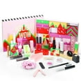 thumbnail image 2 of 2026 Christmas Advent Calendar Cosmetics Gift Box for Women & Teens - 20 Days Countdown with Lipstick, Hand Cream, Makeup & Hair Accessories - 30x22x4cm Holiday Beauty Surprise Present, 2 of 7