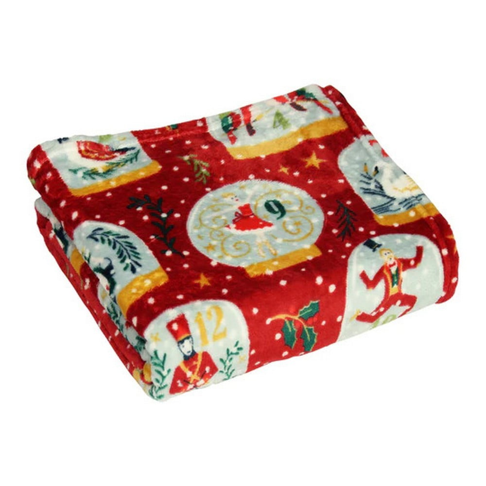 Furn Twelve Days of Christmas Fleece Throw