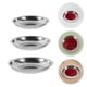 thumbnail image 2 of Plato de Metal para salsa, cuencos para inmersión, plato de especias de acero inoxidable, plato de aceite de Chile, 6 uds., 2 of 7