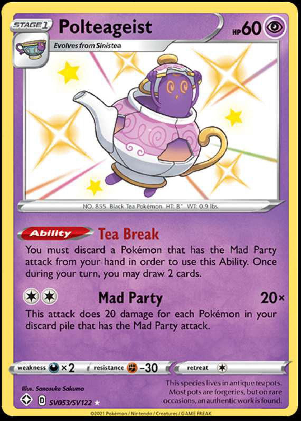 Pokemon Shining Fates Shiny Rare Sizzlipede SV018 - Walmart.com