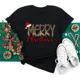 thumbnail image 4 of Camiseta con estampado navideño para mujer, ropa bonita para fiesta de año nuevo, Just a Girl Who Loves, 4 of 5