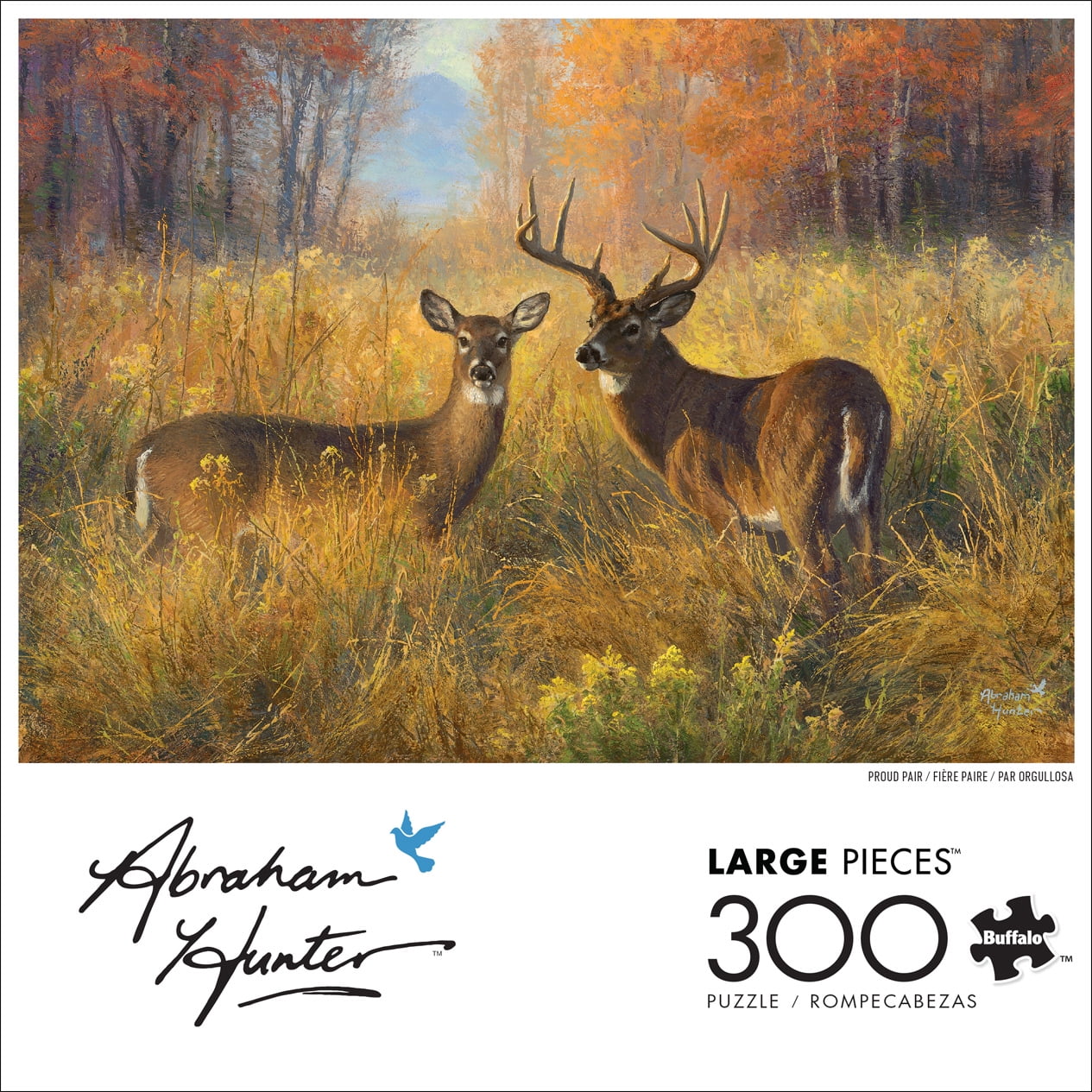 Buffalo Games Proud Pair 300-Piece Interlocking Jigsaw Puzzle